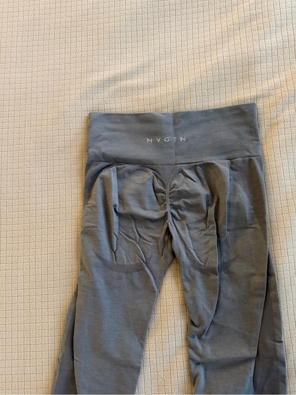 NVGTN Gray Butt Scrunch Active Leggings